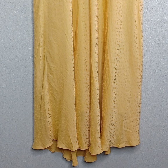 NWT HATCH The Emily Maternity Canary Floral Sz 2 Maxi Dress - Picture 9 of 16